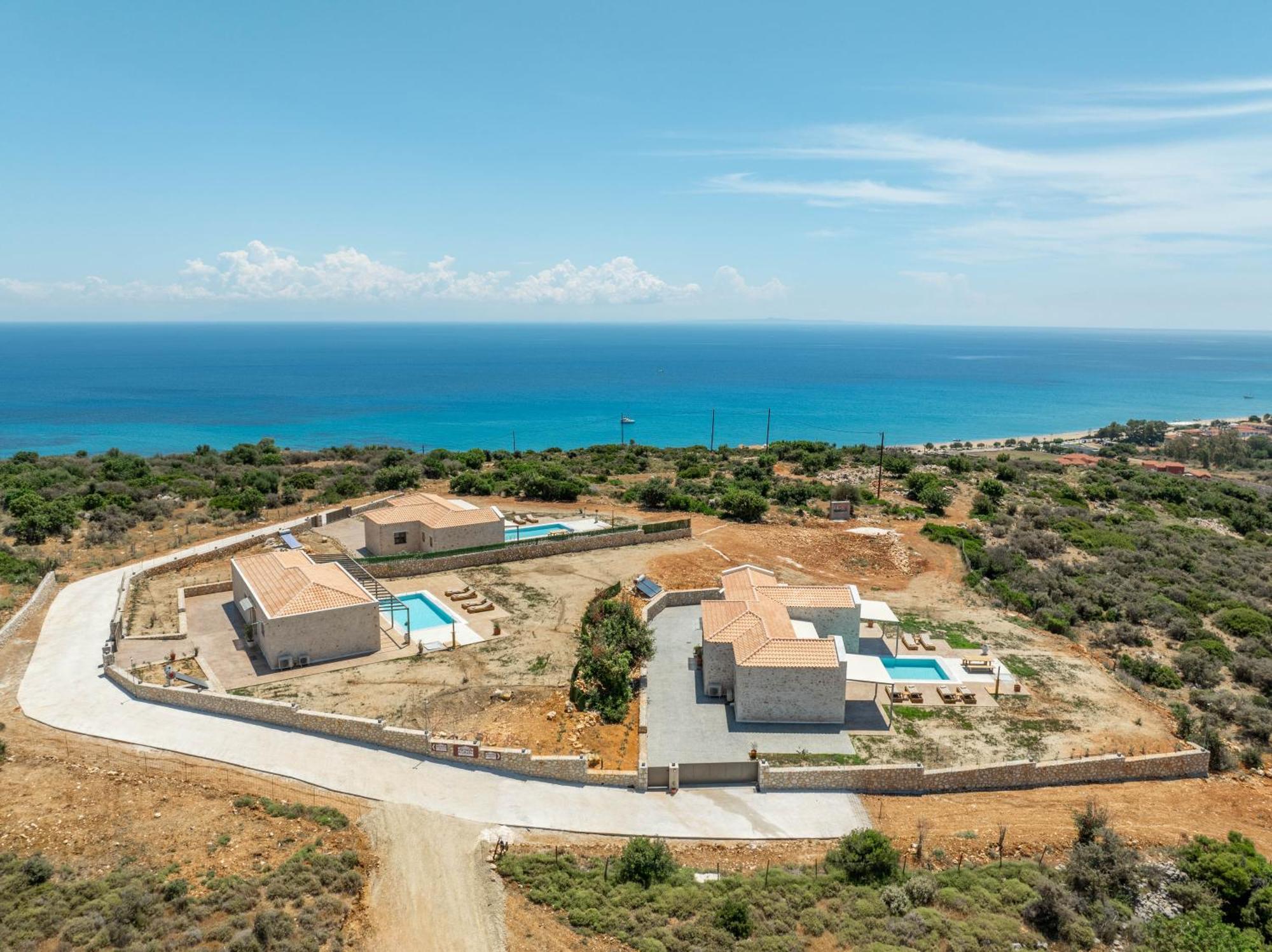 Pantheon Luxury Villas Skala  Exterior photo