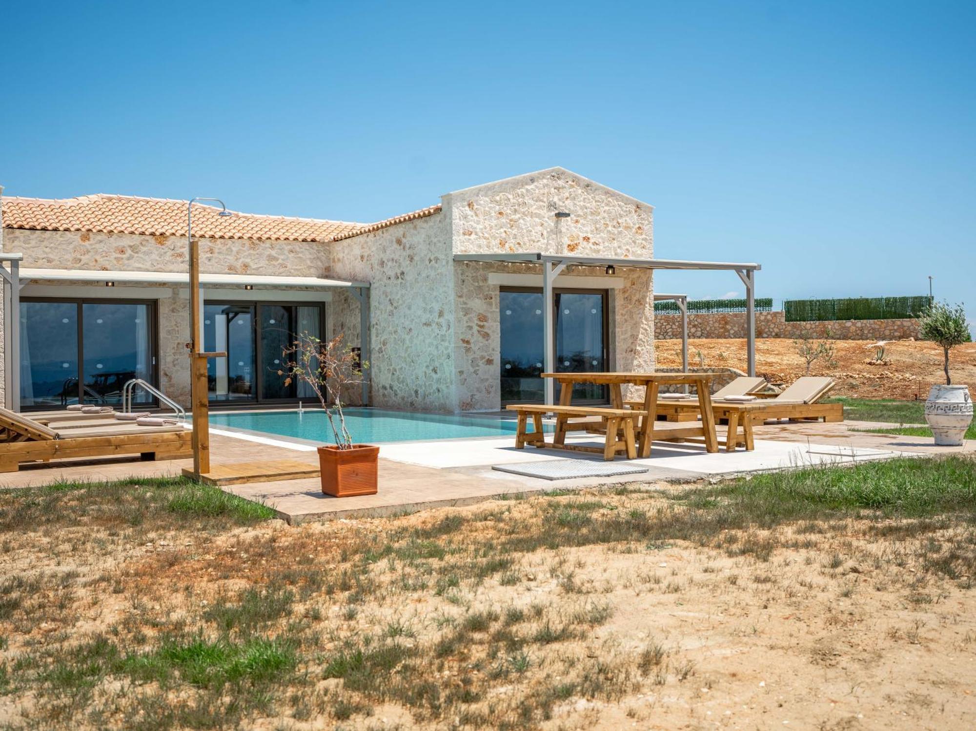 Pantheon Luxury Villas Skala  Exterior photo