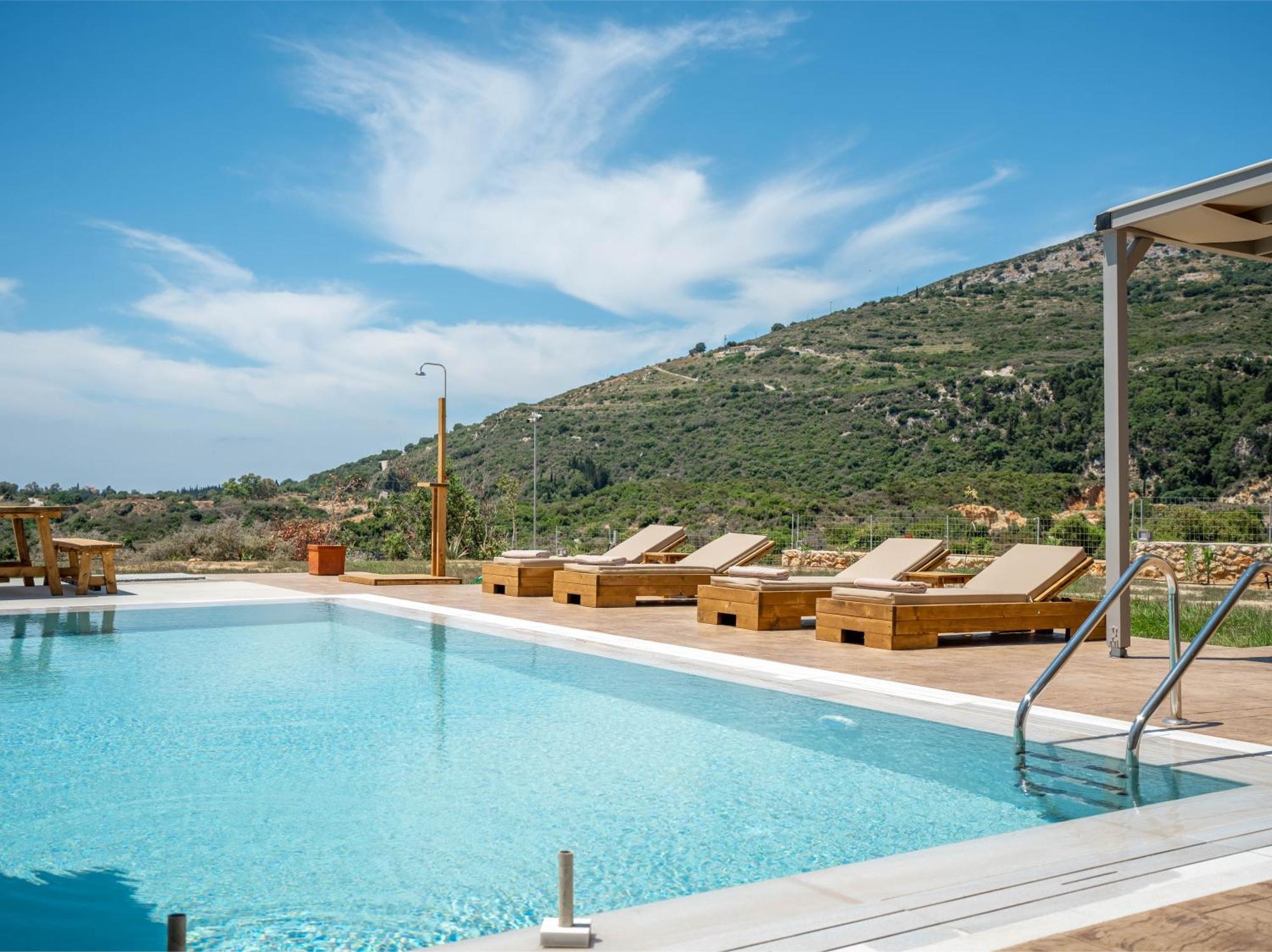 Pantheon Luxury Villas Skala  Exterior photo